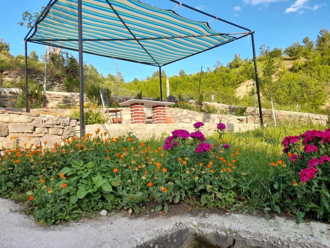 Stone House Villa Kelcyre Bagian luar foto